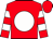 Red, White Circled 'Y,' White Bars on Sleeves, Red Cap