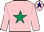 BODY PINK, GREEN STAR, SLEEVES PINK, GREEN STARS, CAP PINK, GREEN STARS