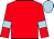 BODY RED, SLEEVES RED, LIGHT BLUE ARMLET, CAP LIGHT BLUE