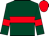 BODY DARK GREEN, RED HOOP, SLEEVES DARK GREEN, RED ARMLET, CAP RED