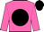 BODY FUCHSIA, BLACK DISC, SLEEVES FUCHSIA, CAP BLACK