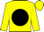 YELLOW ,Yellow Horse Head on Black Ball, Black Ball on Slvs
