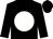 BLACK, Black RTR on White Circle, Black Slvs