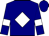 NAVY, White Diamond, White Bars on Slvs