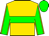 GOLD, Green Diamond Belt, Gold Diamond Seam on Green Slvs