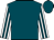 TEAL, Teal Stripes on White Slvs