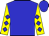 BLUE, Yellow and Blue Diamonds Slvs